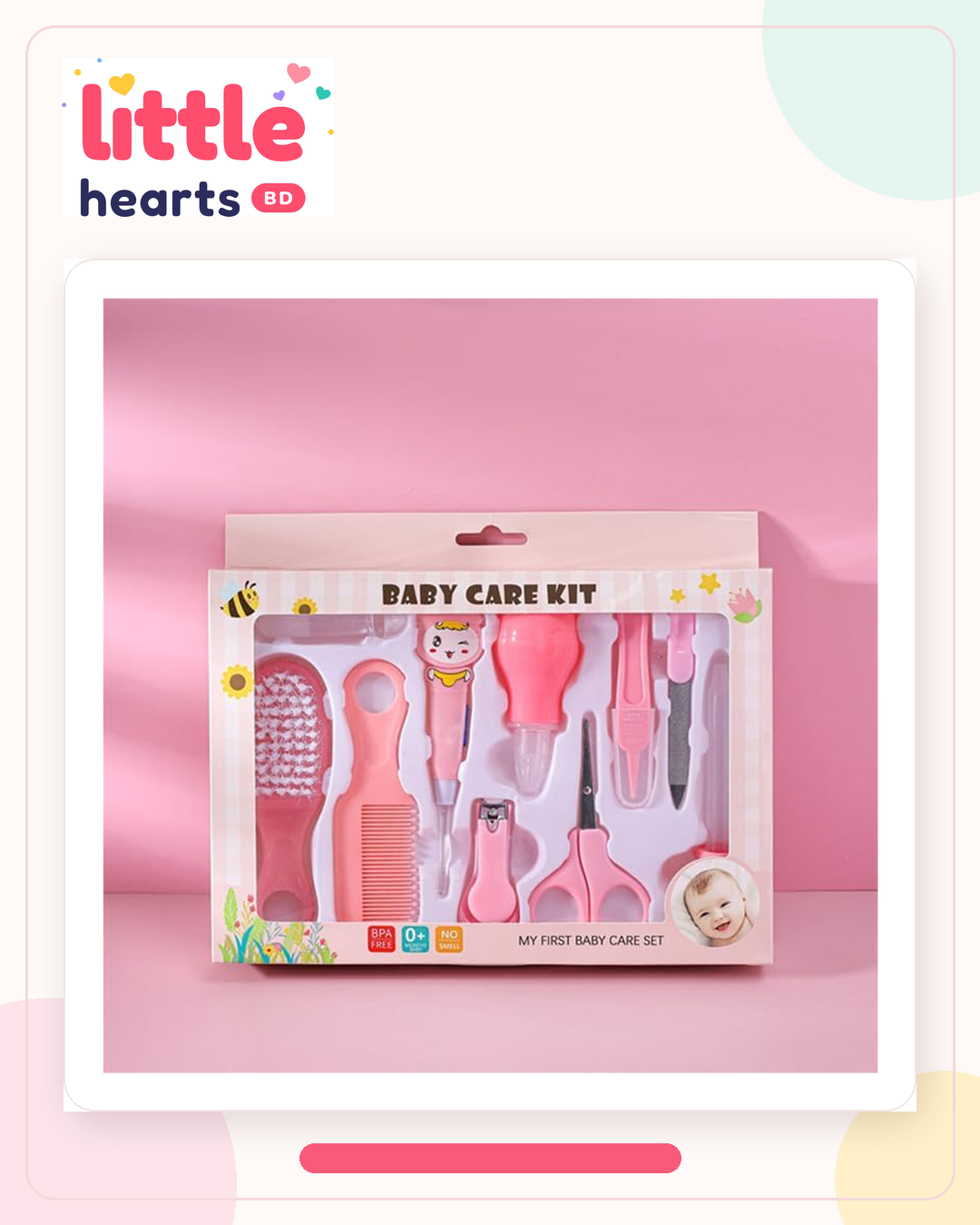 Baby Care Kit | Newborn Baby Grooming & Care Set - Image 3